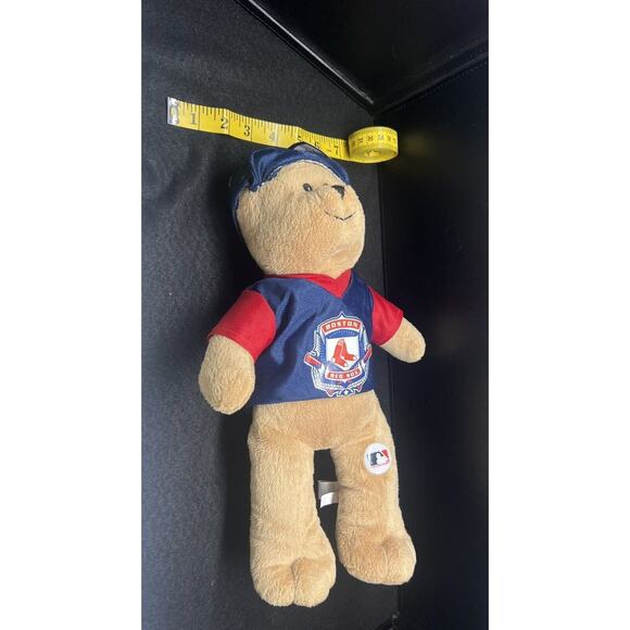Boston Red Sox Stuffed Plush Teddy Bear 2010 MLB Good Stuff Brand 13" Tall - Picture 6 of 8